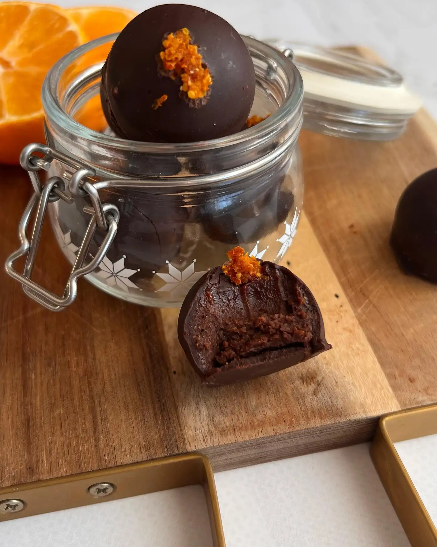 Апельсиновый трюфель фото 2