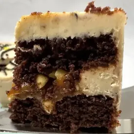Торт «Сникерс» (веган)
