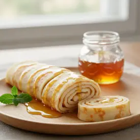 Блин с медом, 1 шт.