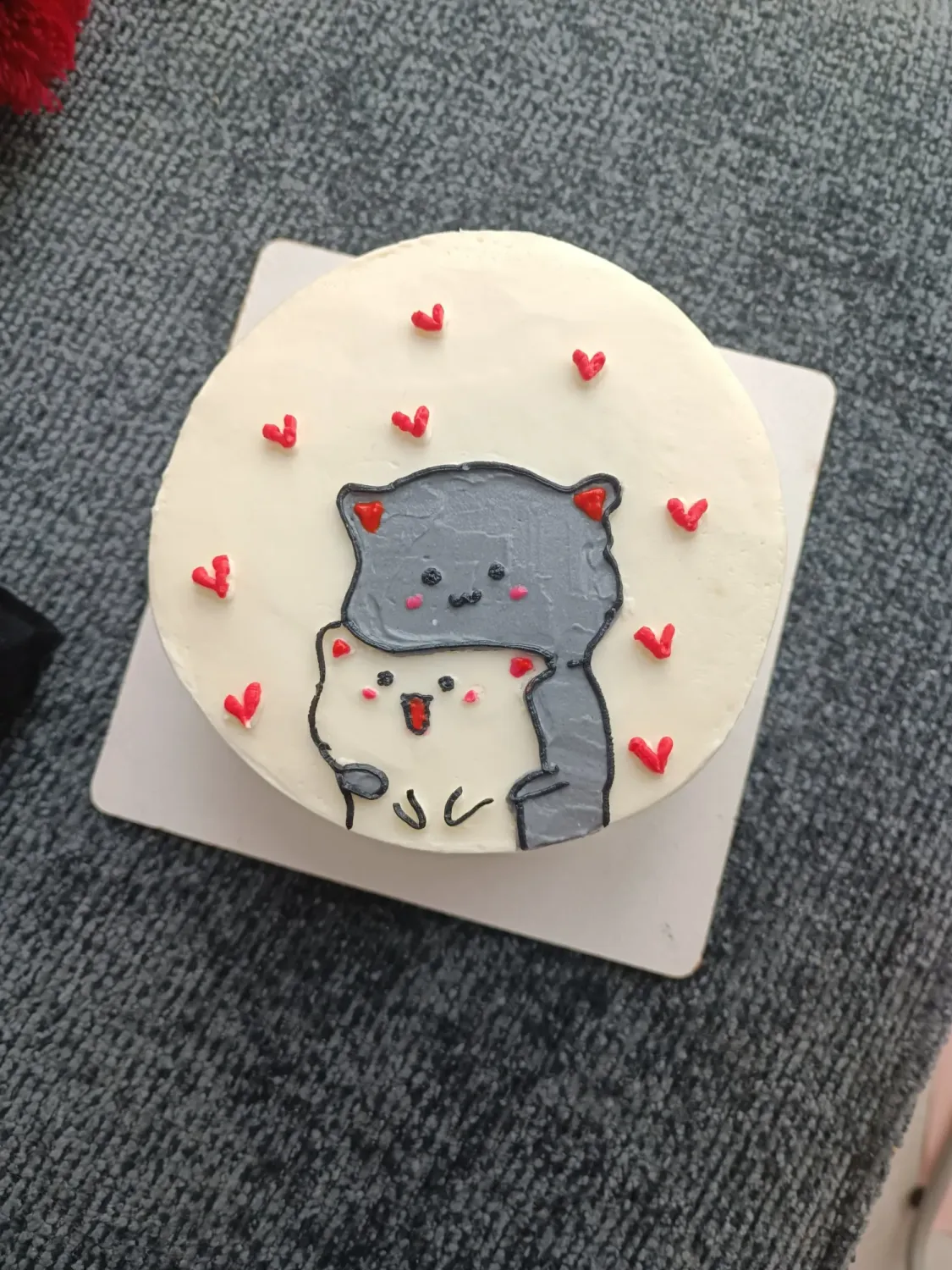 Бенто-торт сникерс фото 2