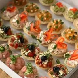 Бокс тарталеток «Вкус в цвете»