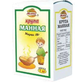Крупа манная марки «М», 1 кг