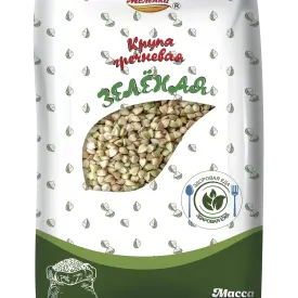 Крупа гречневая зеленая, 1 кг