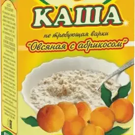 Каша «Овсяная с абрикосом»