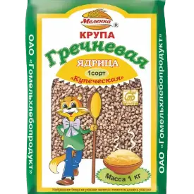 Крупа гречневая «Меленка» ядрица, 1 кг