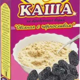 Каша «Овсяная с черносливом»
