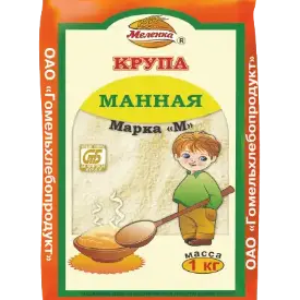 Крупа манная «Меленка» марки «М», 1 кг