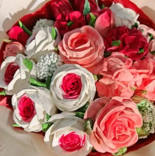 Букет из зефира фото 4