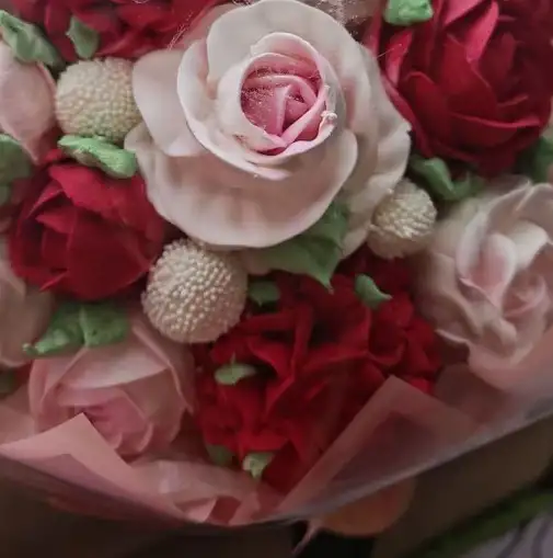 Букет из зефира фото 2