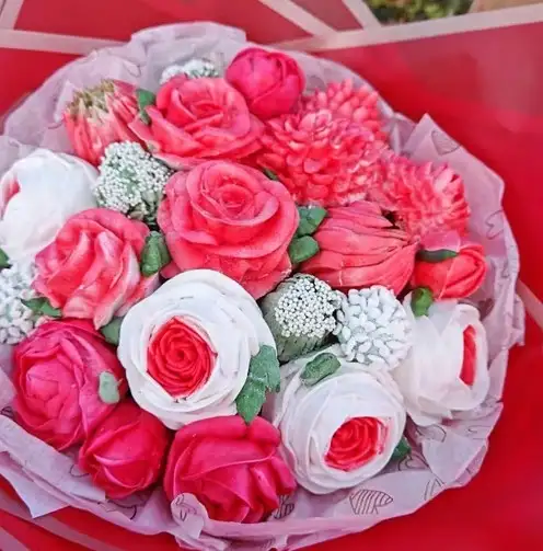 Букет из зефира фото 3