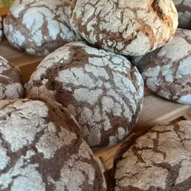 Бородинский на живой закваске (подовый)