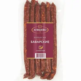 Колбаски сырокопченые «Баварские»