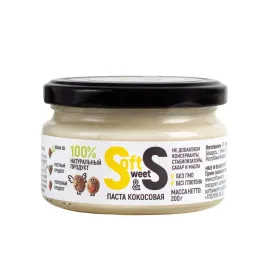Паста Кокосовая Soft&Sweet, 200 гр.