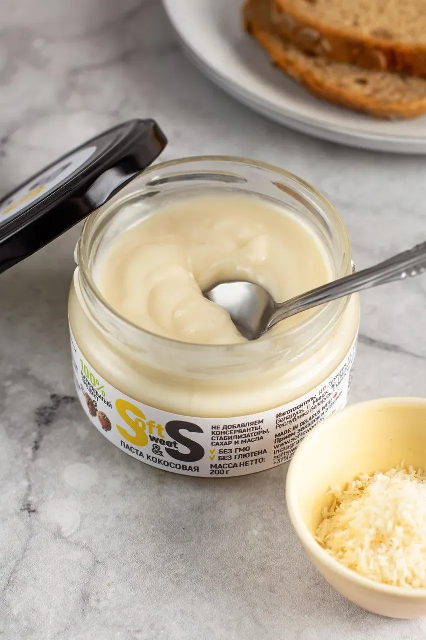Паста Кокосовая Soft&Sweet, 200 гр. фото 2
