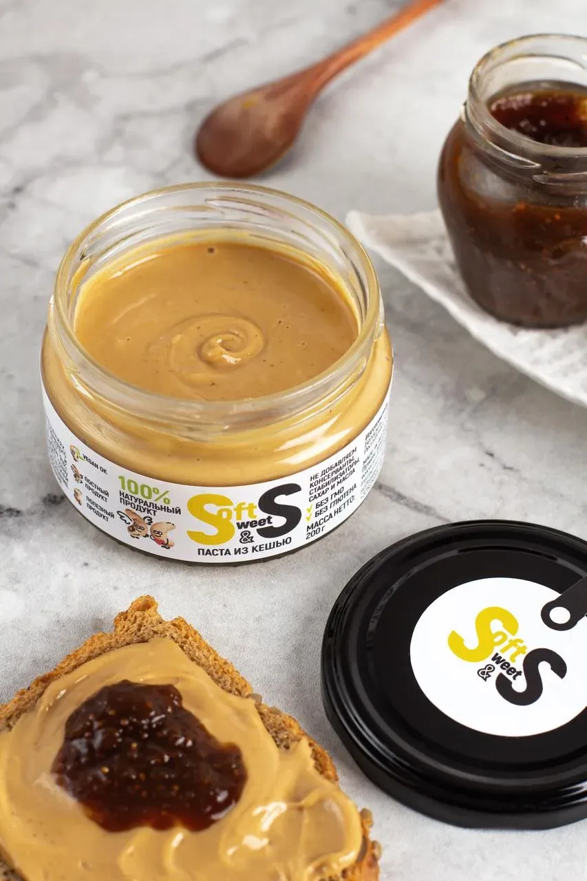 Паста из Кешью Soft&Sweet, 200 гр. фото 2