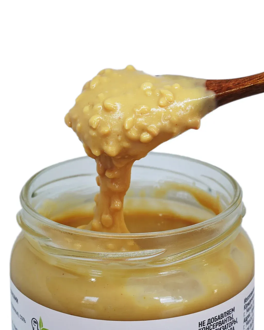 Паста арахисовая Soft&Sweet с кусочками арахиса и солью 350гр. фото 2