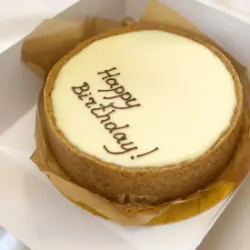 Чизкейк «с надписью»