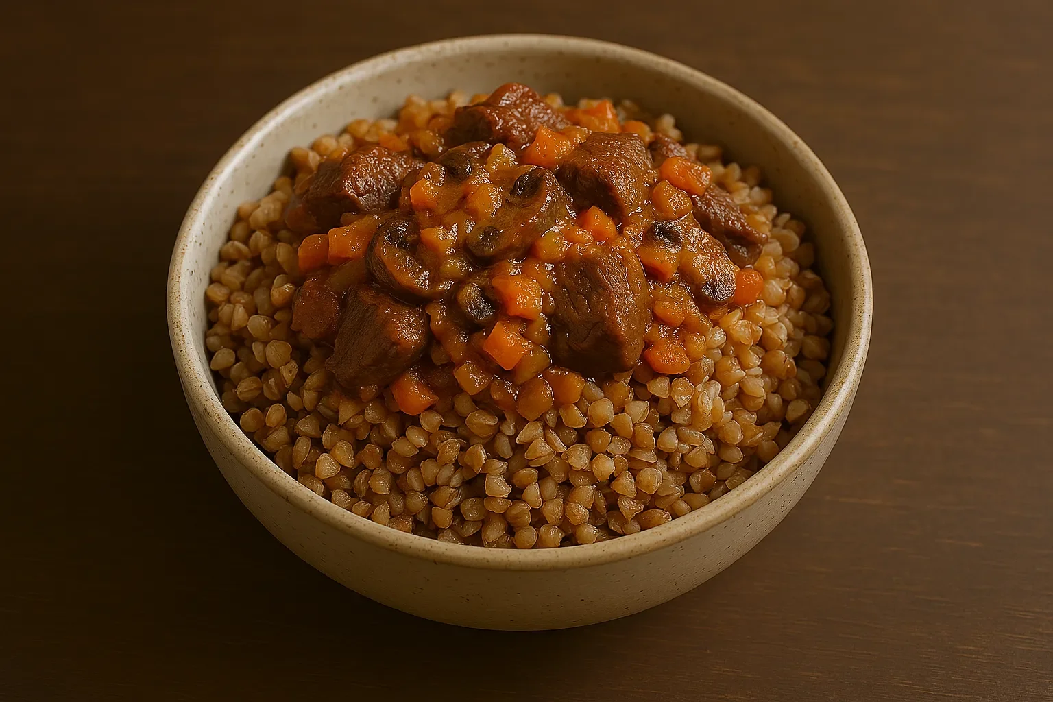 Гречка с говядиной, 300 г