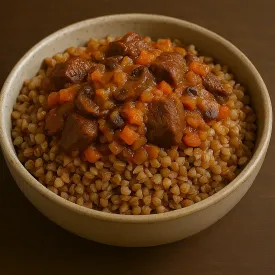 Гречка с говядиной, 300 г