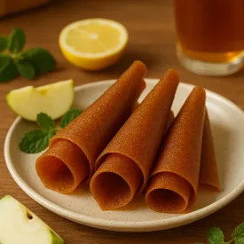 Пастила фруктовая лимон-яблоко-мед, 100 гр.