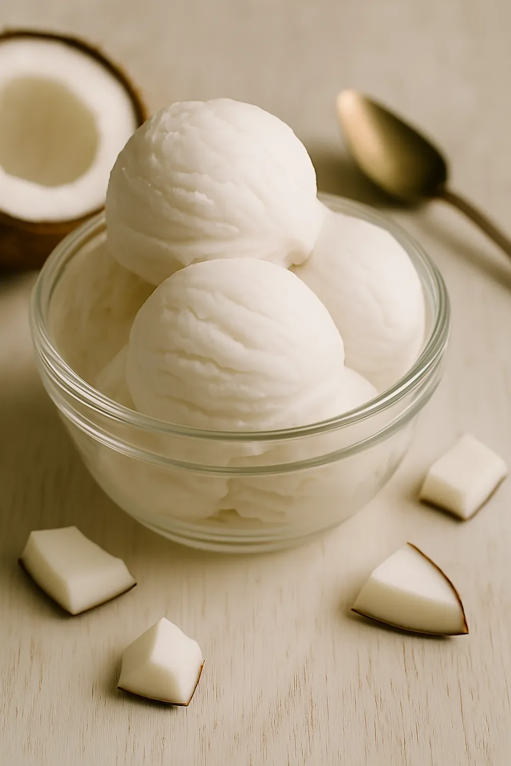 Мороженое на кокосовых сливках, 100 гр.