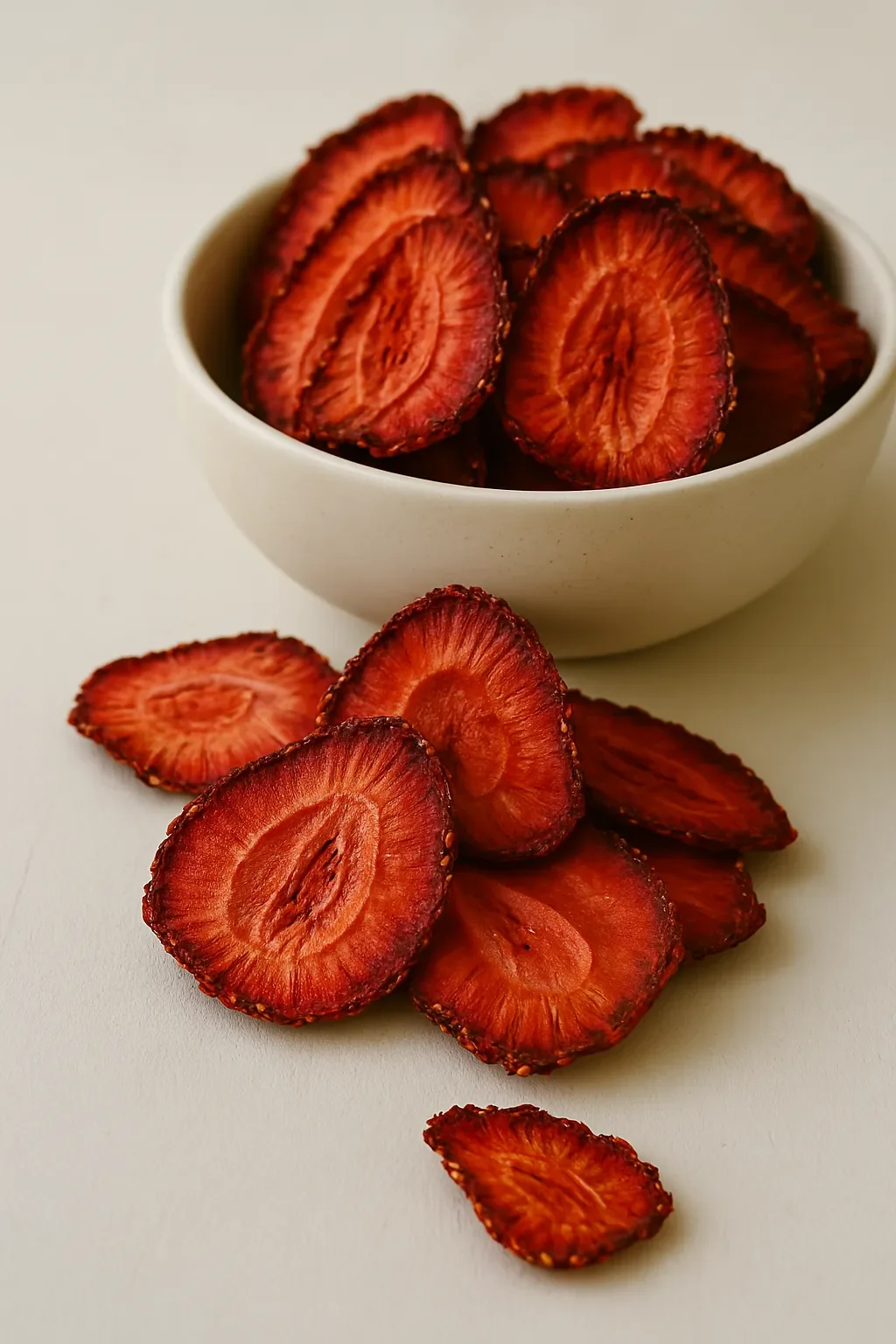 Фруктовые чипсы клубника, 100 гр.