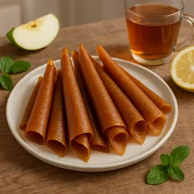 Пастила фруктовая лимон-яблоко-мед, 300 гр.