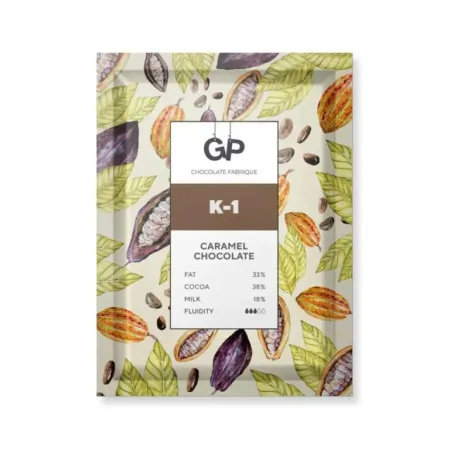 Шоколад Карамельный К-1 37%, 2.5 кг. фото 1