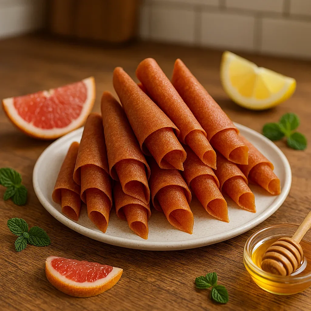 Пастила фруктовая грейпфрут-мед, 300 гр.