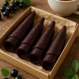 Пастила фруктовая черная смородина, 100 гр.