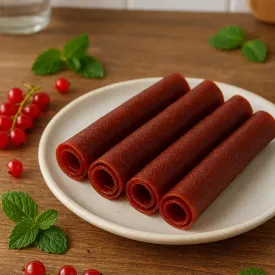 Пастила фруктовая красная смородина, 100 гр.