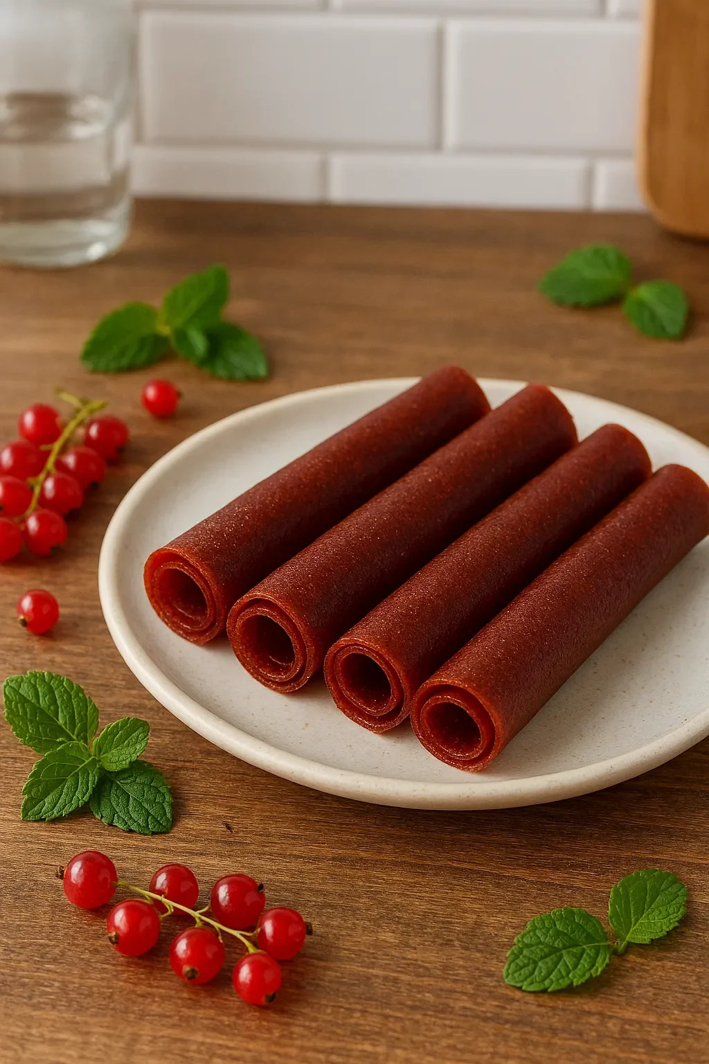 Пастила фруктовая красная смородина, 100 гр. фото 1