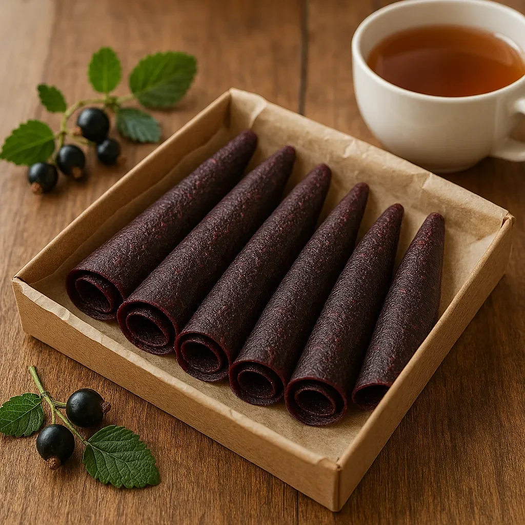 Пастила фруктовая черная смородина, 300 гр.