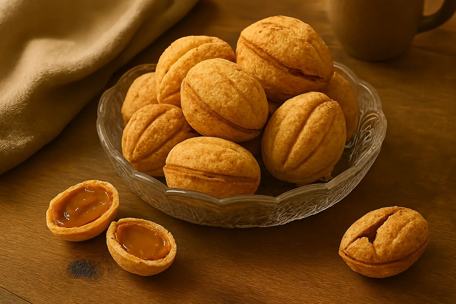 Орешки со сгущёнкой, 300гр.