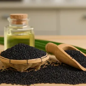 Жмых черный кунжут, 250 г