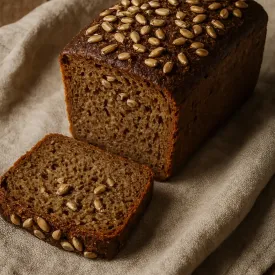 Хлеб ржаной кирпичик с семечками подсолнуха, 450 гр.