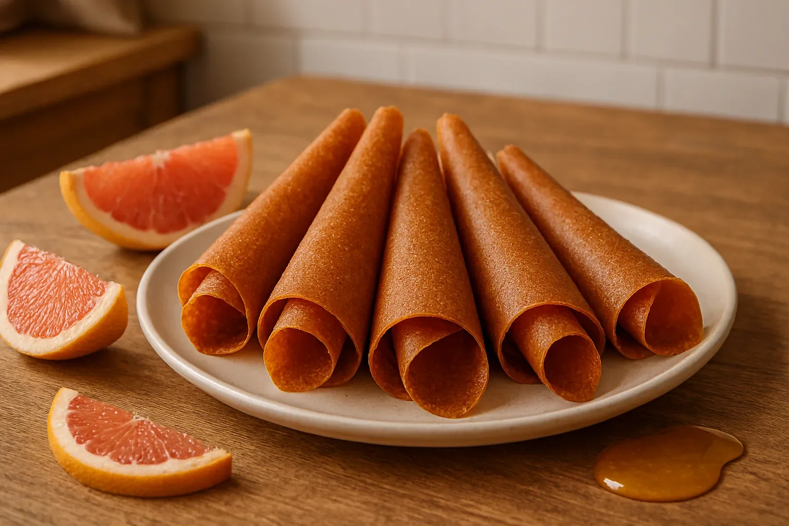 Пастила фруктовая грейпфрут-мед, 200 гр.