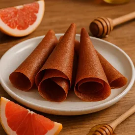 Пастила фруктовая грейпфрут-мед, 100 гр.