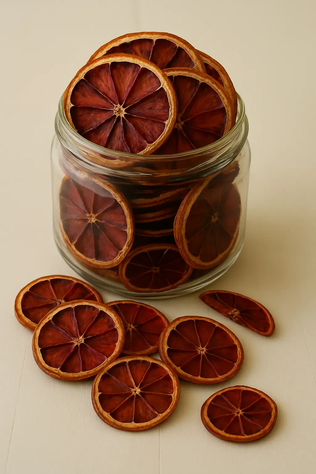 Фруктовые чипсы красный апельсин, 100 гр.