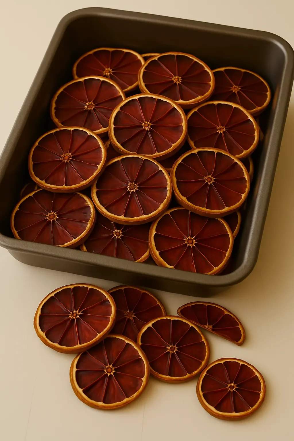 Фруктовые чипсы красный апельсин, 50 гр.