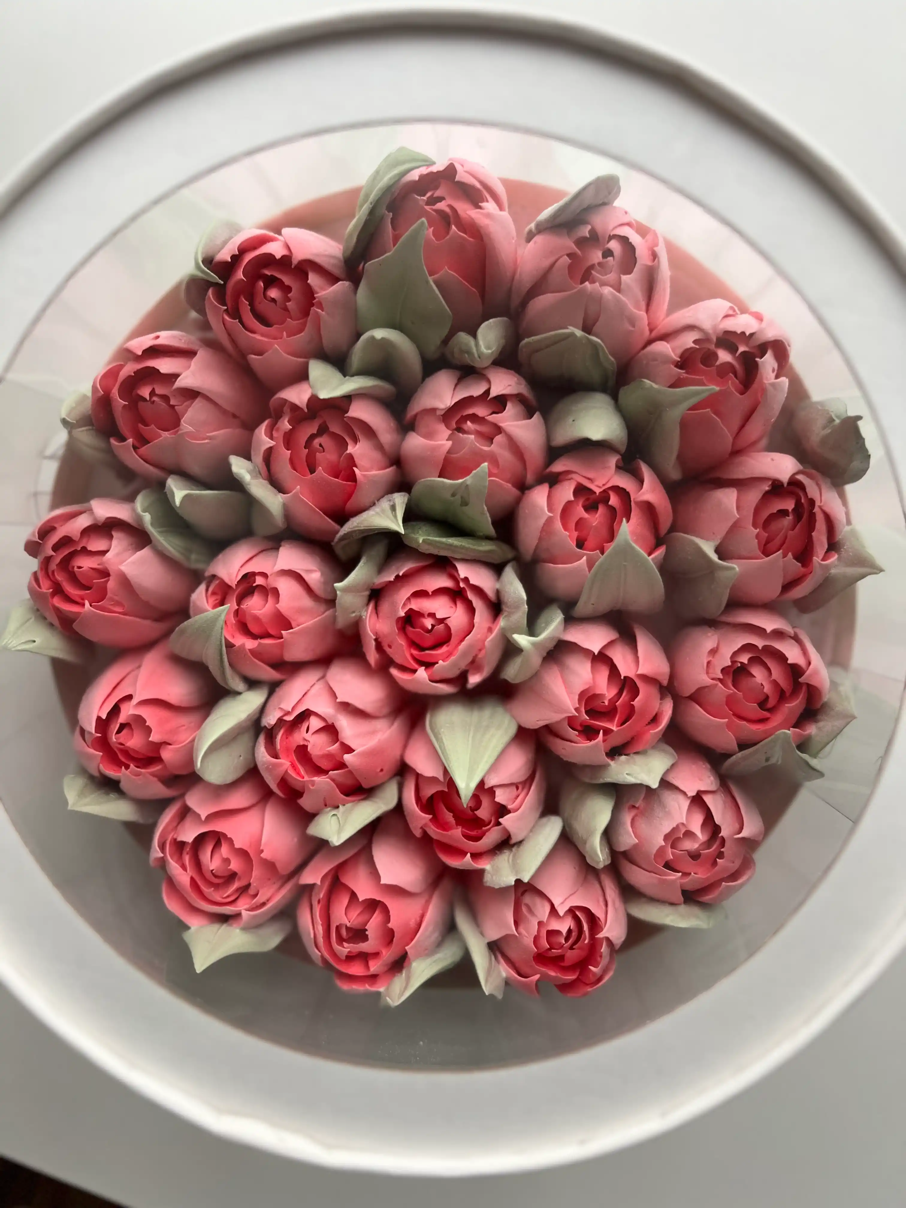 Тюльпаны из зефира, 24 см фото 4