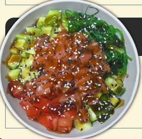 Поке с тунцом ии форелью фото 2