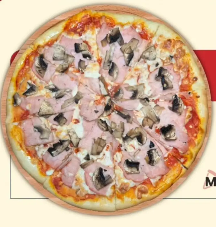 Пицца «Ветчина и шампиньоны»