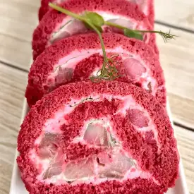 Свекольный рлет с сельдью