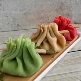 Блинные мешочки с жюльеном
