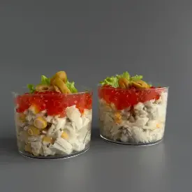 Салат с крабовыми палочками