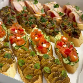 Брускетта 4 вкуса