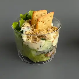 Салат с хрустящей курочкой