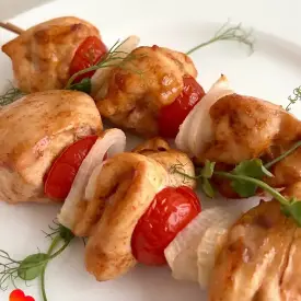 Шашлык из куриного филе