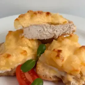 Филе курицы с ананасом